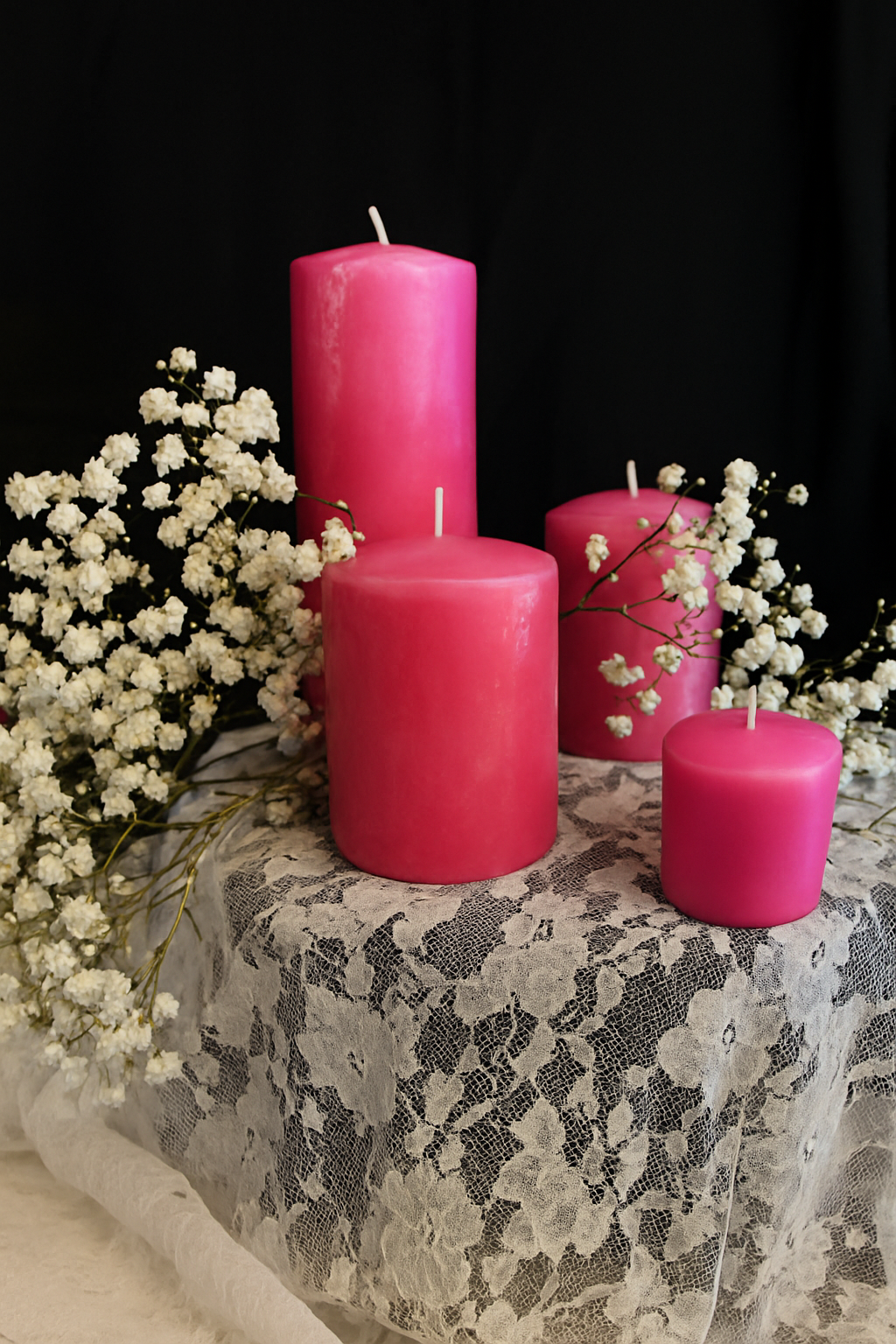 COLUMN CANDLES