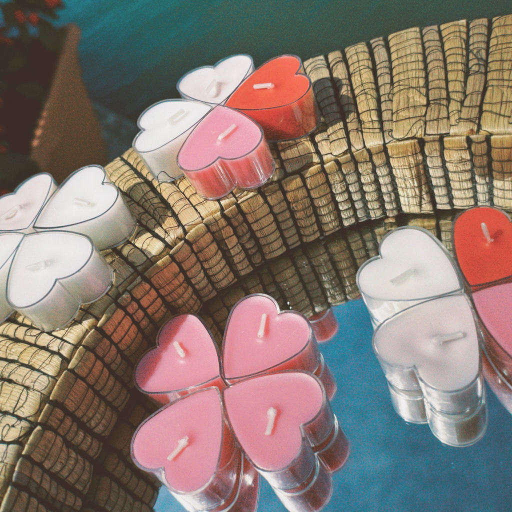 Heart Tea Candle