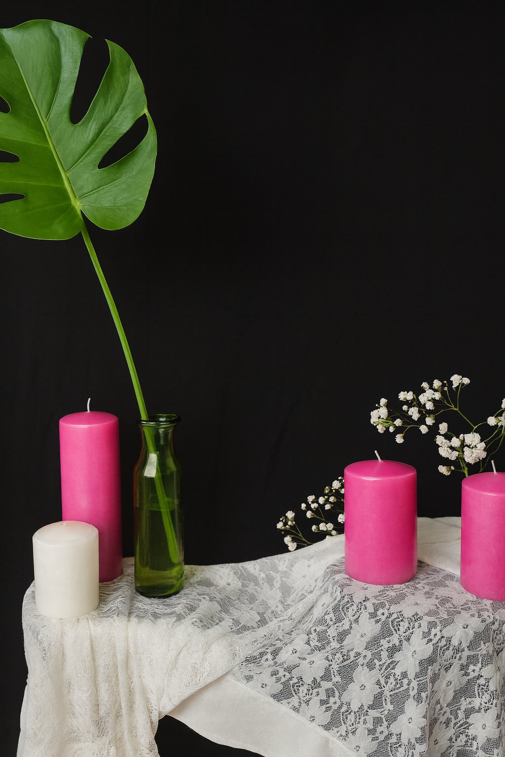 COLUMN CANDLES