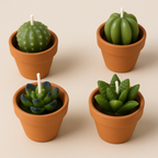 MINI CACTUS CANDLES